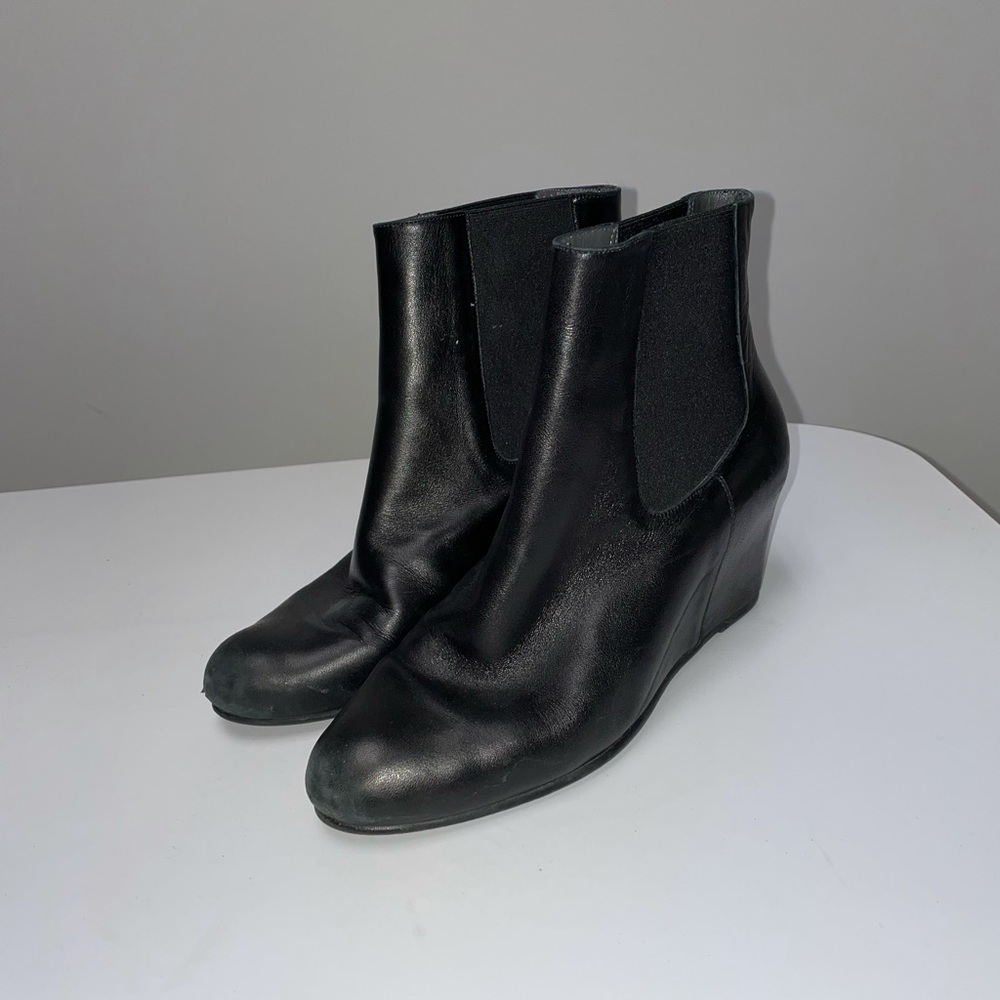 Stuart Weitzman Wedge Booties - image 1